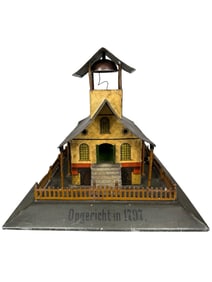 Dutch Missionary Church Bank - Alms Box to Raise Funds for Conversion