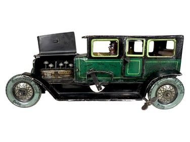 Limousine with Moving Pistons - Windup Toy
