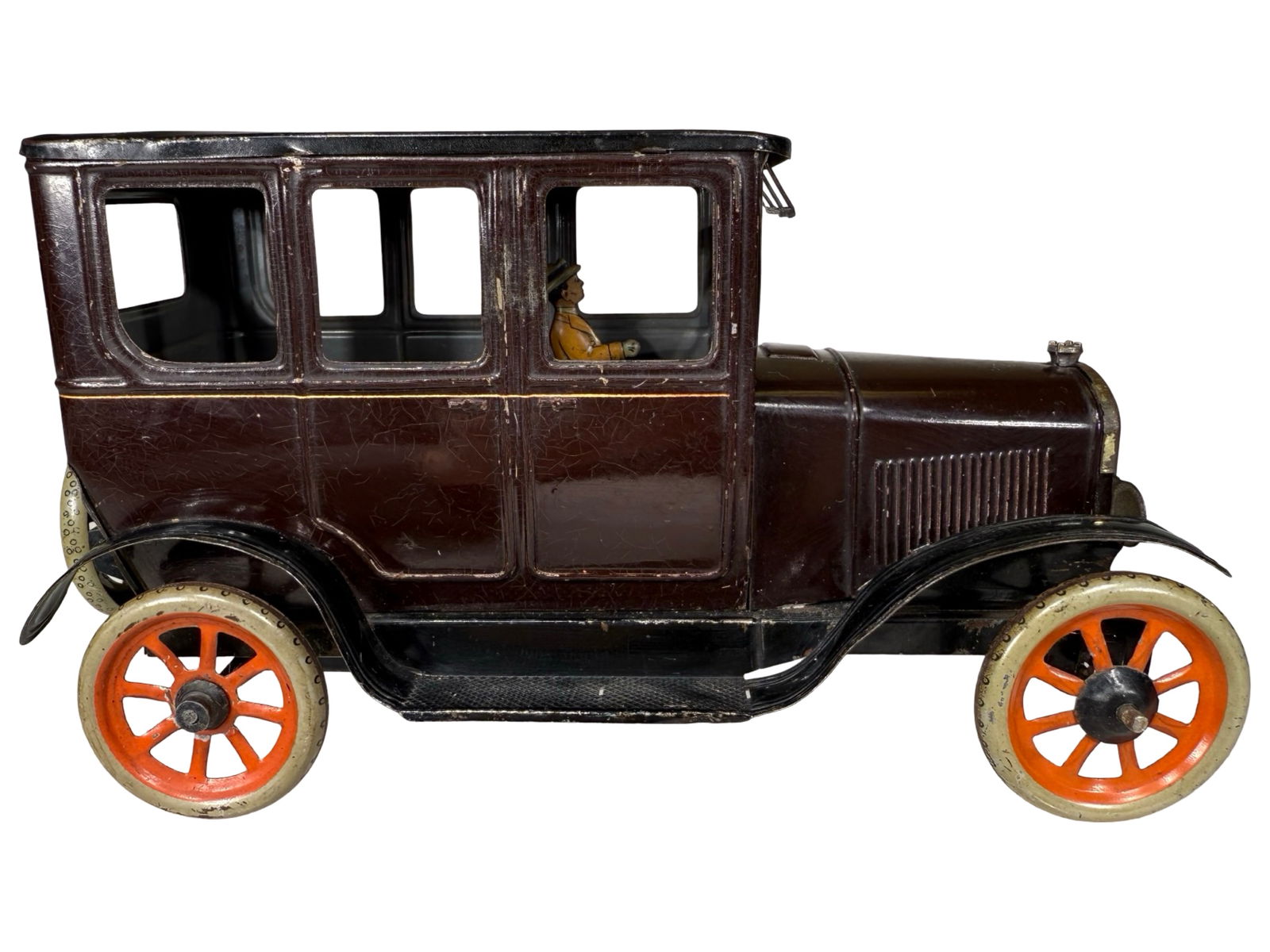 Large Four Door Model "A" Sedan - Windup Toy (1 of 10)