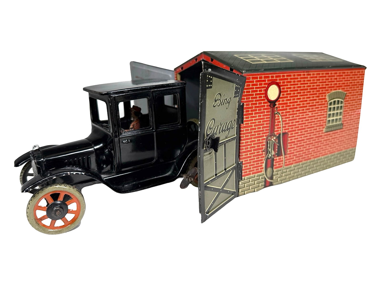 Unusual One Car Garage with a Model A Coupe (1 of 16)