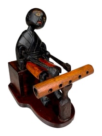 Unusual Musician Kobe Toy Playing a Percussion Instrument