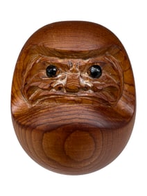 Mythical Japanese God Kobe Carving