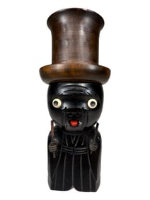 Large Kobe Figure with a Pair of Dice in His Hat