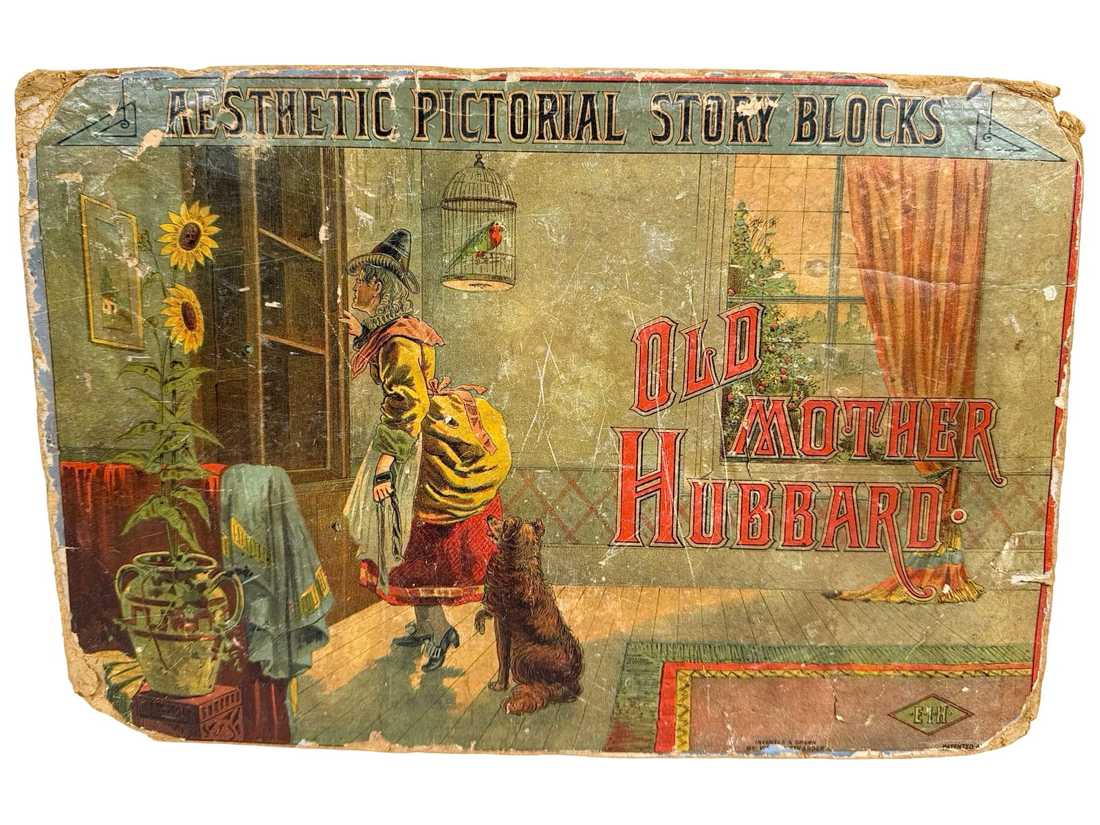 Old Mother Hubbard Pictorial Story Blocks (1 of 2)