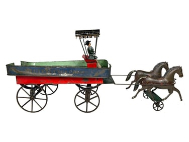 "Fruits & Vegetable" Wagon - Rare