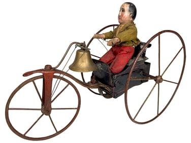 Impressively Scaled Working Patent Model - Prototype for the Iconic Mechanical Tricycle