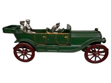 Two Seat Open Touring Car - Cast Iron Toy