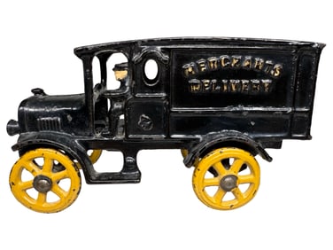 Merchants Delivery Truck - Cast Iron Toy