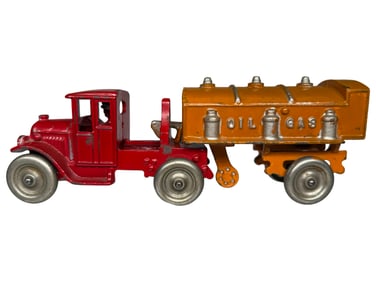 Oil & Gas Truck - Cast Iron Toy