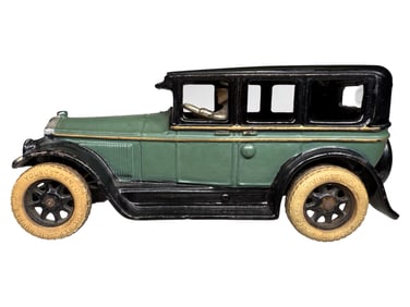 Elongated Buick Flat Top Sedan - Cast Iron Toy