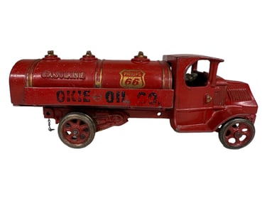 Mack Front Gasoline Truck - Cast Iron Toy