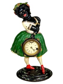 Topsy Dancer Blinking Eye Clock