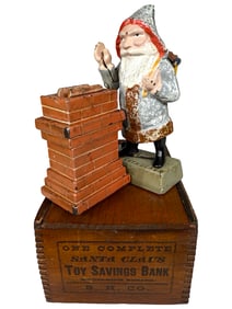Santa Claus - Cast Iron Mechanical Bank
