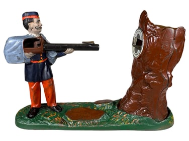 Creedmoor - Cast Iron Mechanical Bank