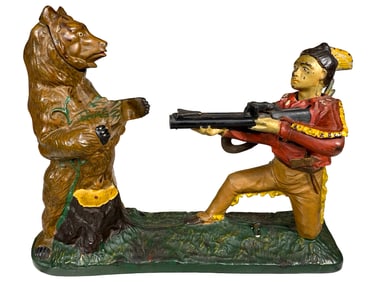 Indian and Bear Bank - Variant with Brown Bear