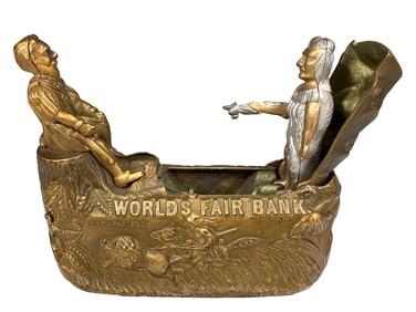 World's Fair - Cast Iron Mechanical Bank