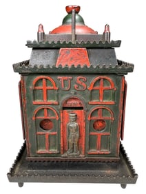 U. S. - Cast Iron Mechanical Bank
