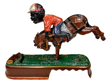 I Always Did 'Spise a Mule - Jockey Thrown from Mule