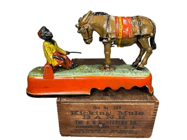 I Always Did 'Spise a Mule - Young Boy Seated on Bench