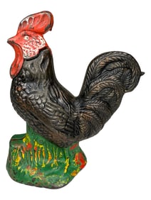 Rooster - Cast Iron Mechanical Bank