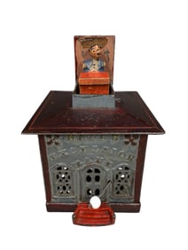 Hall's Excelsior - Cast Iron Mechanical Bank