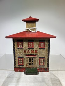 Cupola Cast Iron Bank Largest