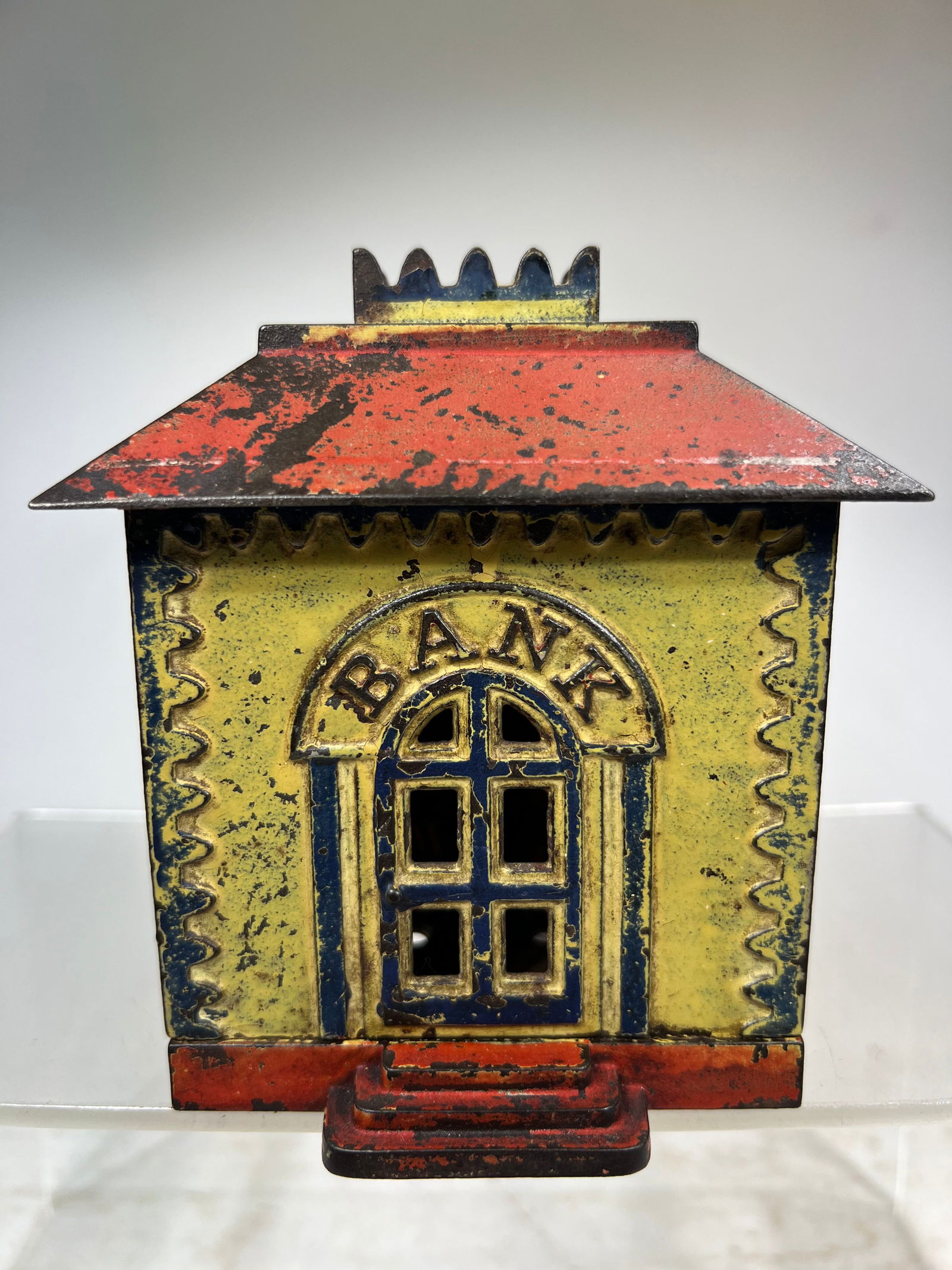 Crown Cast Iron Bank Largest Size (1 of 5)