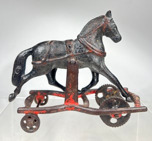 Cast Iron Articulated Horse