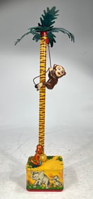 Climbing Monkey Tin Toy