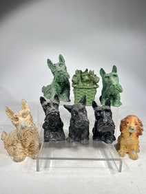Eight Lead Dog Banks, Various Heights