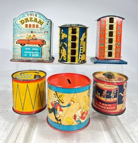 Six Tin Banks