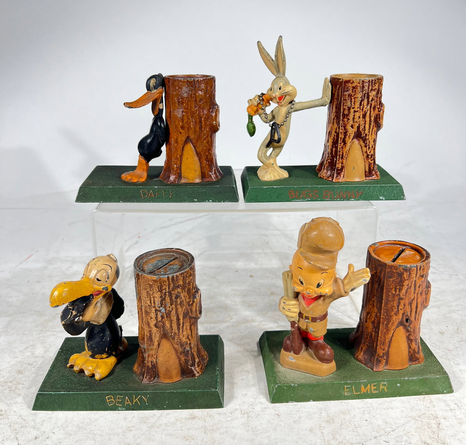 Four Disney Themes Banks: American 1940's