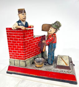 Mason Cast Iron Mechanical Bank