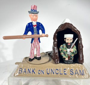 Bank on Uncle Sam Mechanical Bank