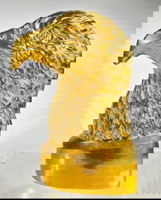 Brass Eagle ^ Bust Sculpture