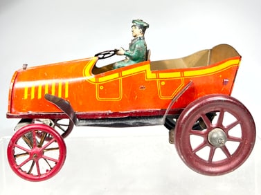 Trick Auto Tin Windup Toy