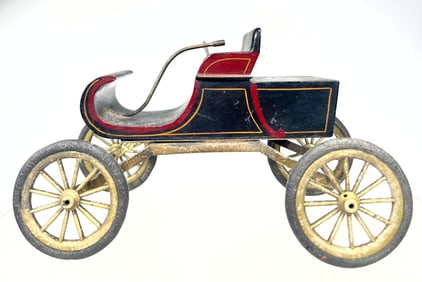Wooden Open Horseless Carriage Toy/Model