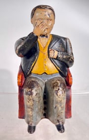 Tammany Cast Iron Mechanical Bank