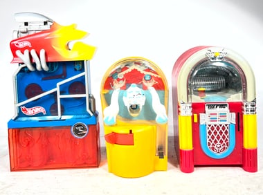Seven Plastic Modern Banks