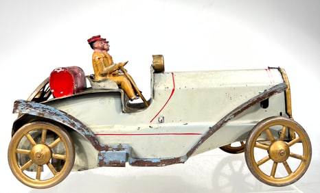 Tin Friction Racing Car