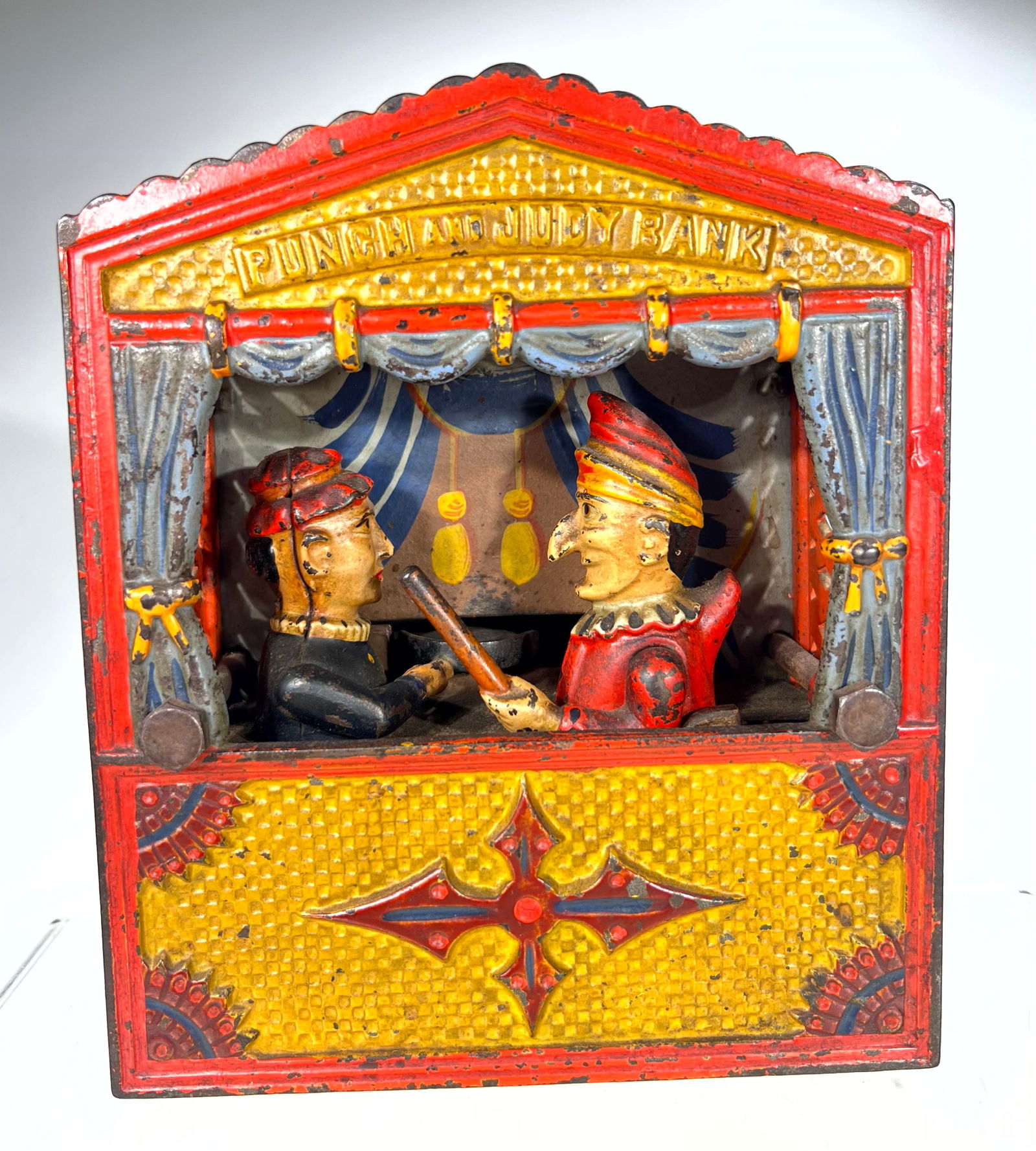 Punch & Judy Mechanical Bank - Small Letter Version (1 of 3)