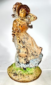 Jill Cast Iron Doorstop - Scarce