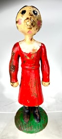 Olive Oyl Cast Iron Doorstop/Bank