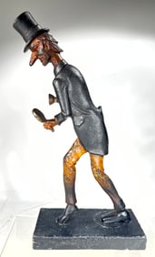 The Snooper Cast Iron Doorstop