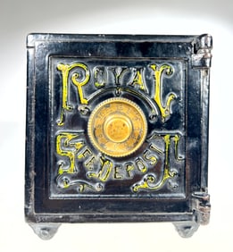 Royal Safe Deposit Cast Iron Bank