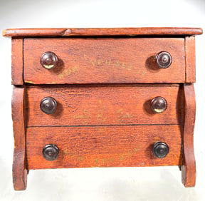 Freedmans Bureau Wooden Mechanical Bank