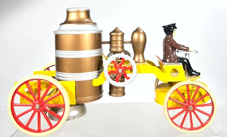 Contemporary Kingsbury Windup Tin Fire Pumper
