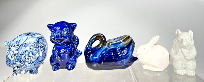 Fire Ceramic Animal Banks