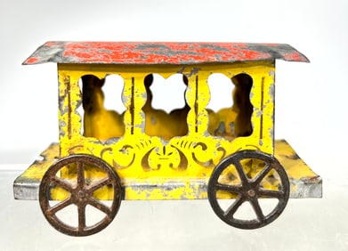 Single American Tin Train Car