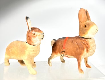 Two Rabbit Candy Container